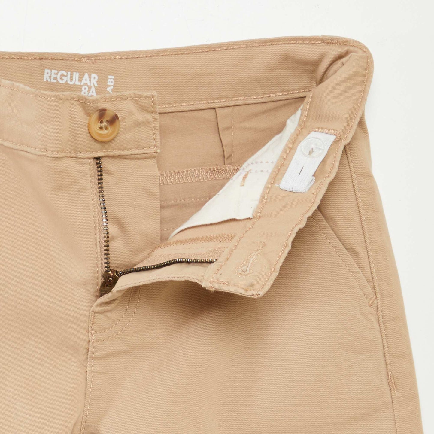 Twill Bermuda shorts BEIGE