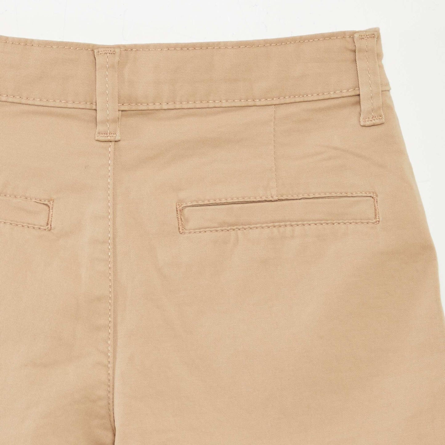 Twill Bermuda shorts BEIGE