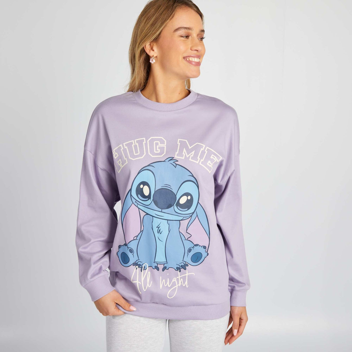 Stitch pyjama set - 2-piece set PURPLE