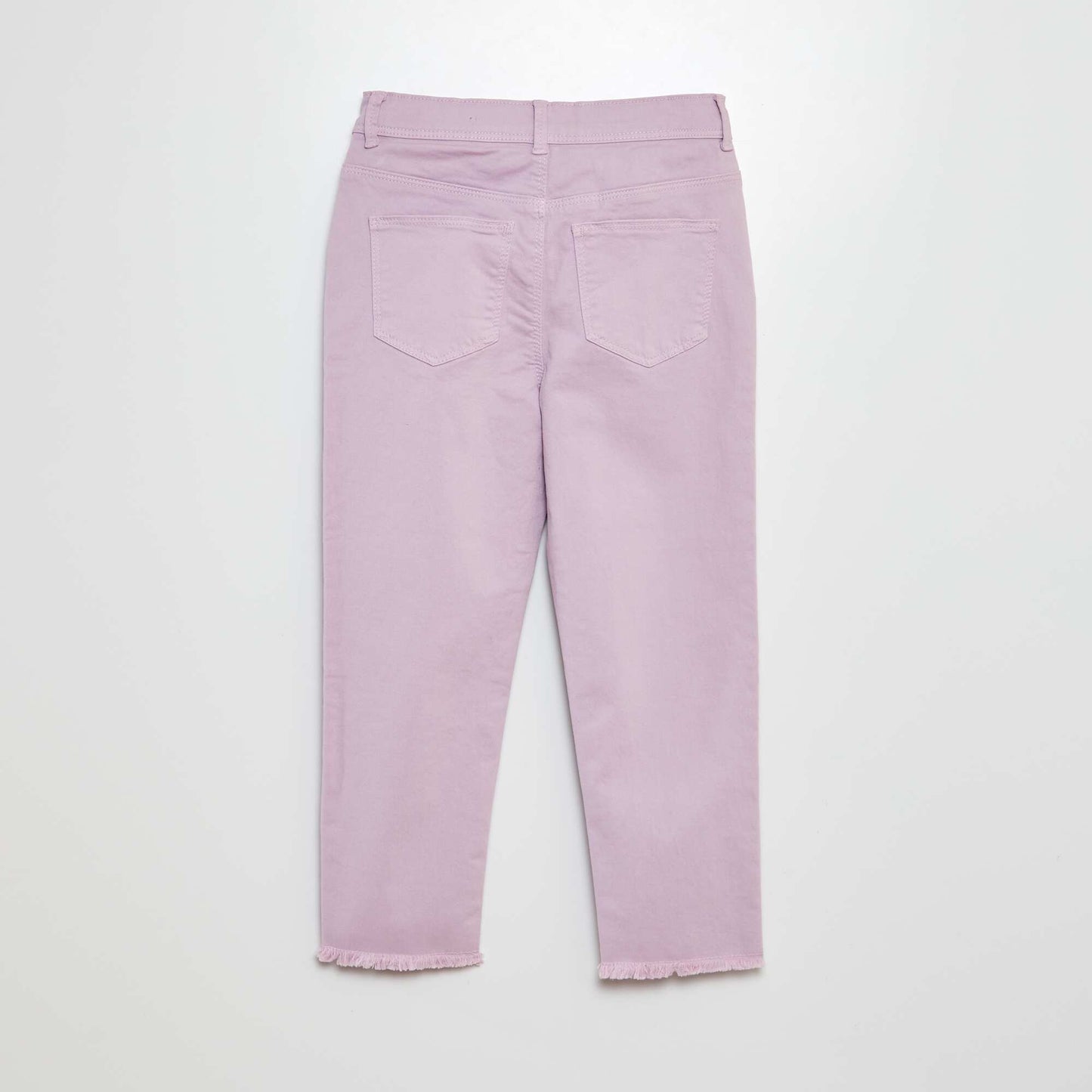 Skinny cropped trousers PURPLE