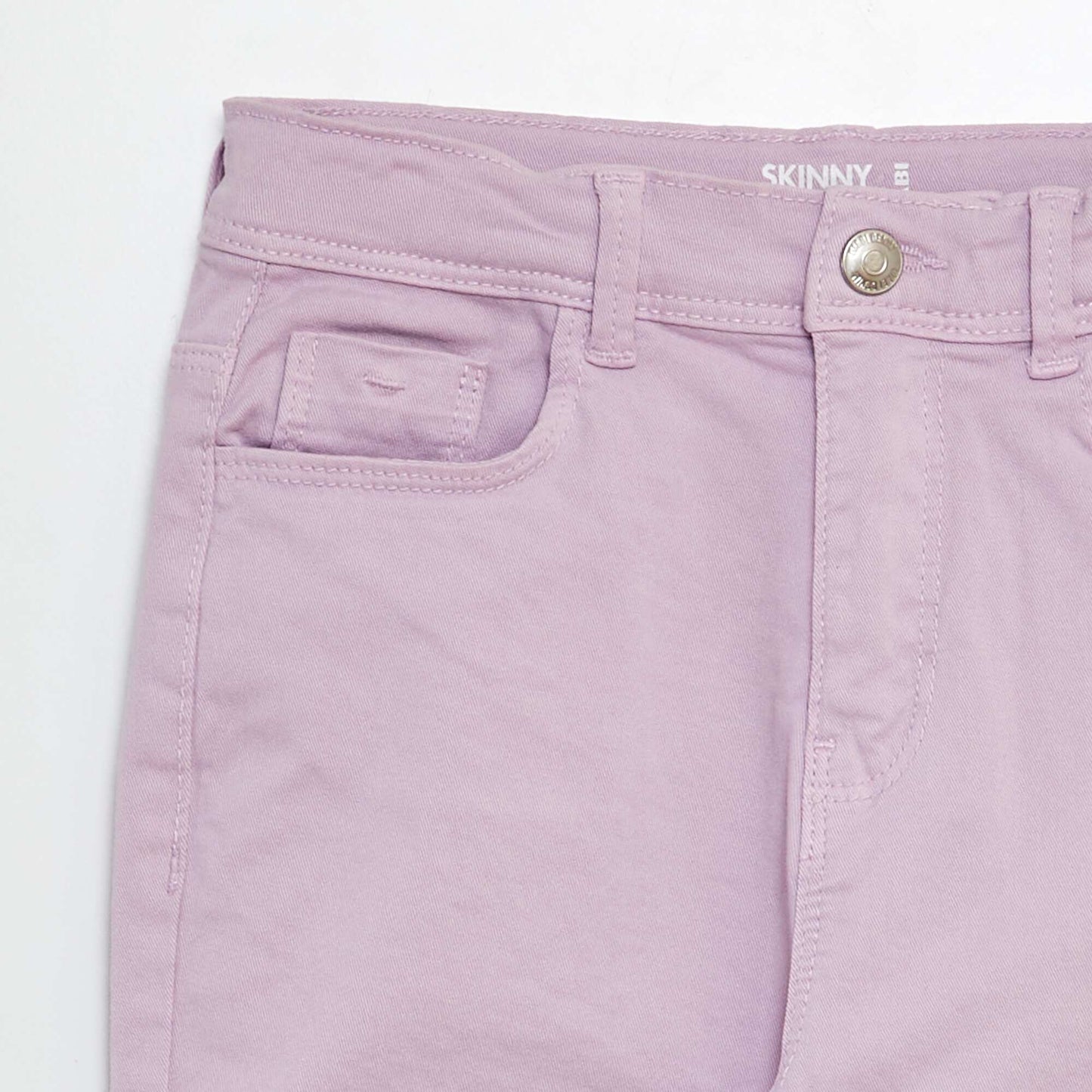 Skinny cropped trousers PURPLE