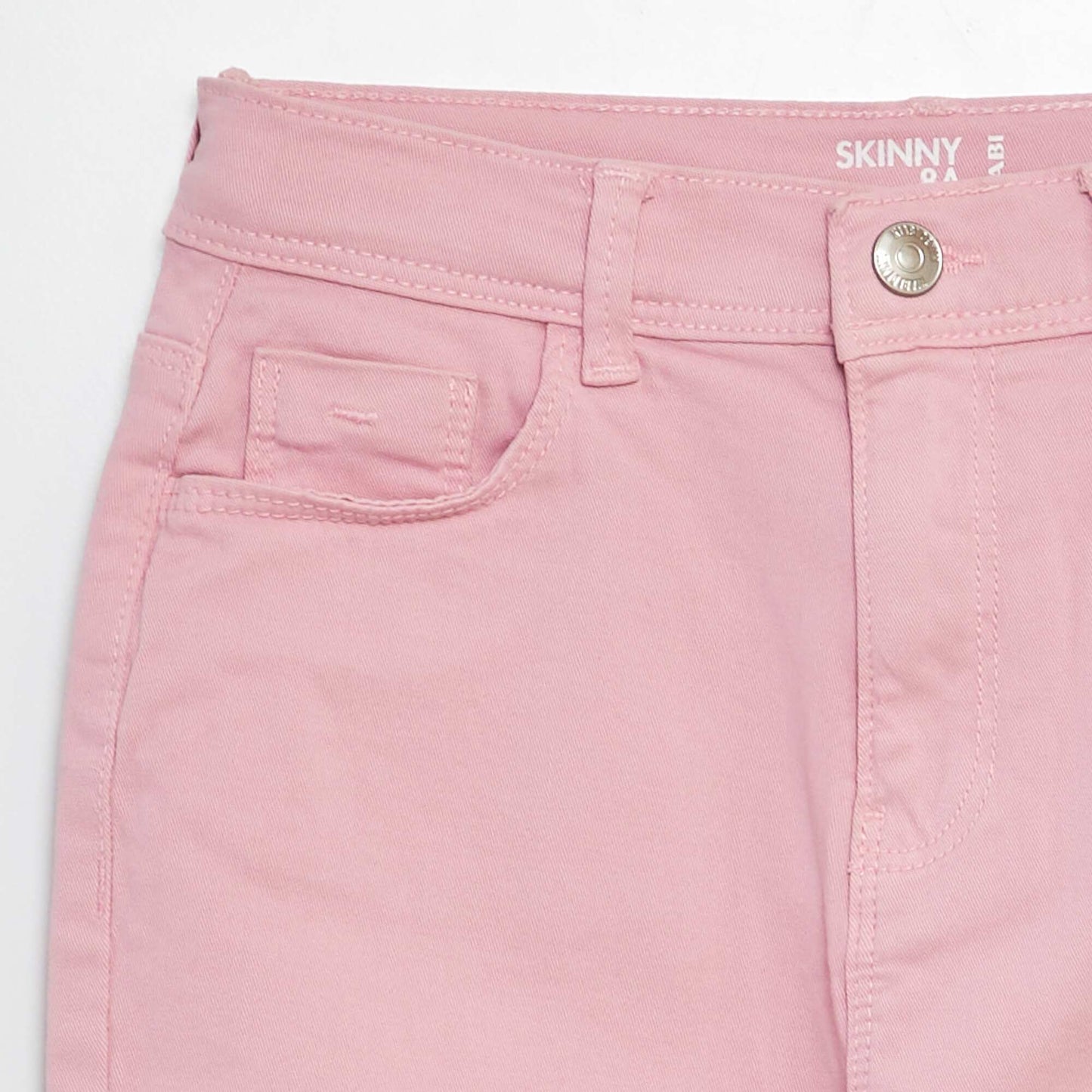 Skinny cropped trousers PINK