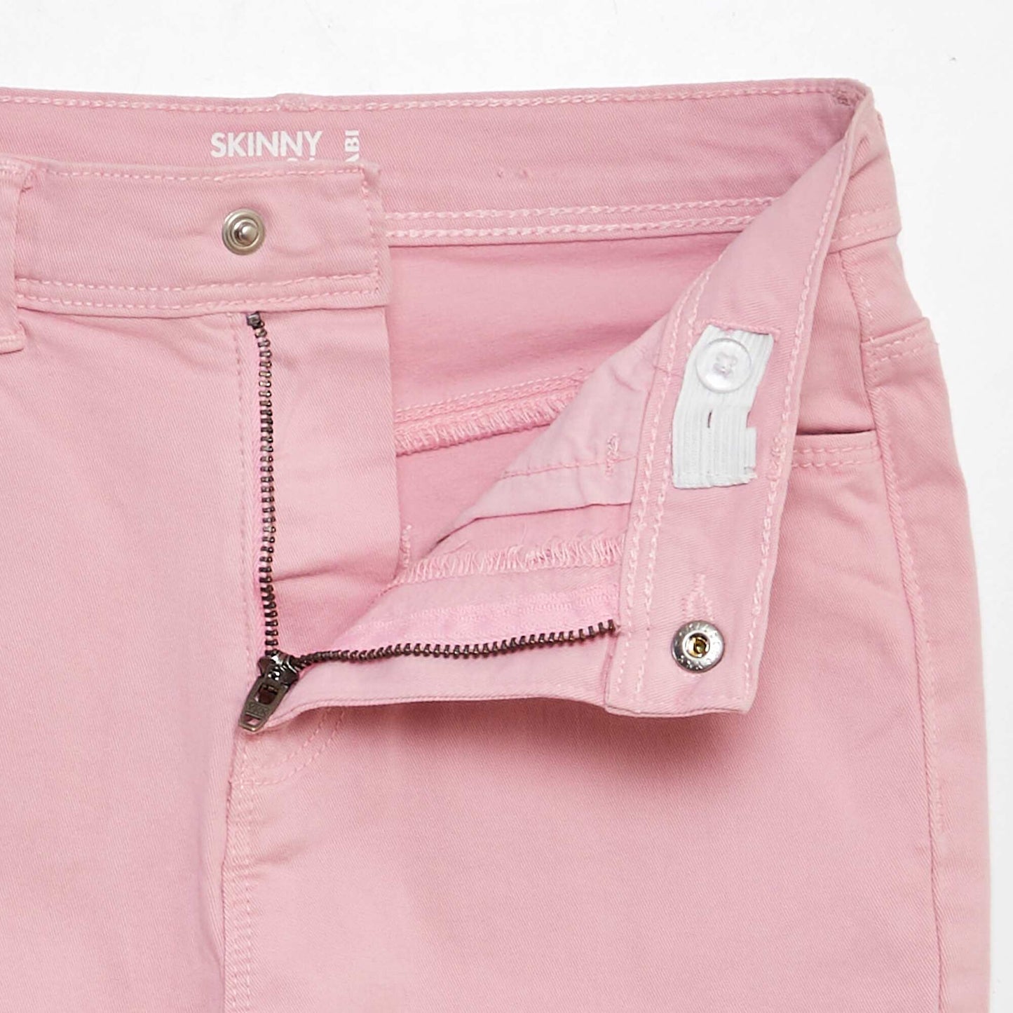 Skinny cropped trousers PINK