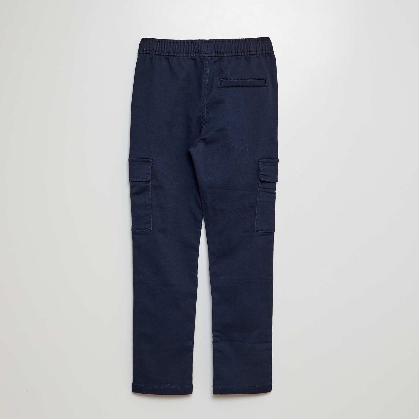 Multi-pocket trousers blue