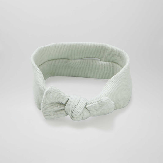 Bow headband GREEN