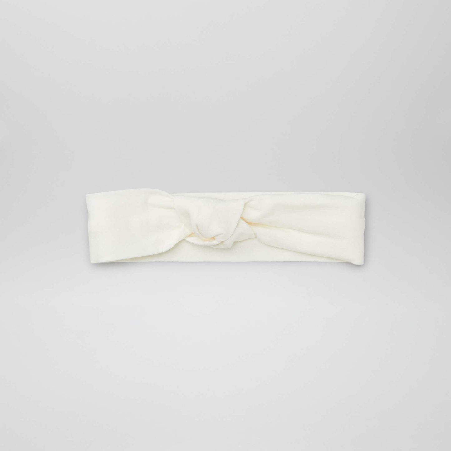 Pack of 2 bow headbands beige