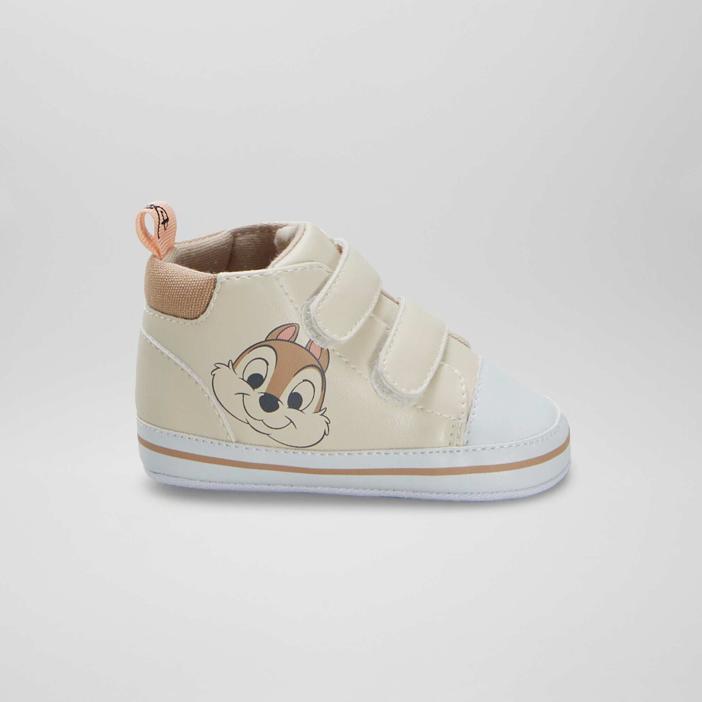 Disney Chip 'n' Dale hook-and-loop trainers BROWN