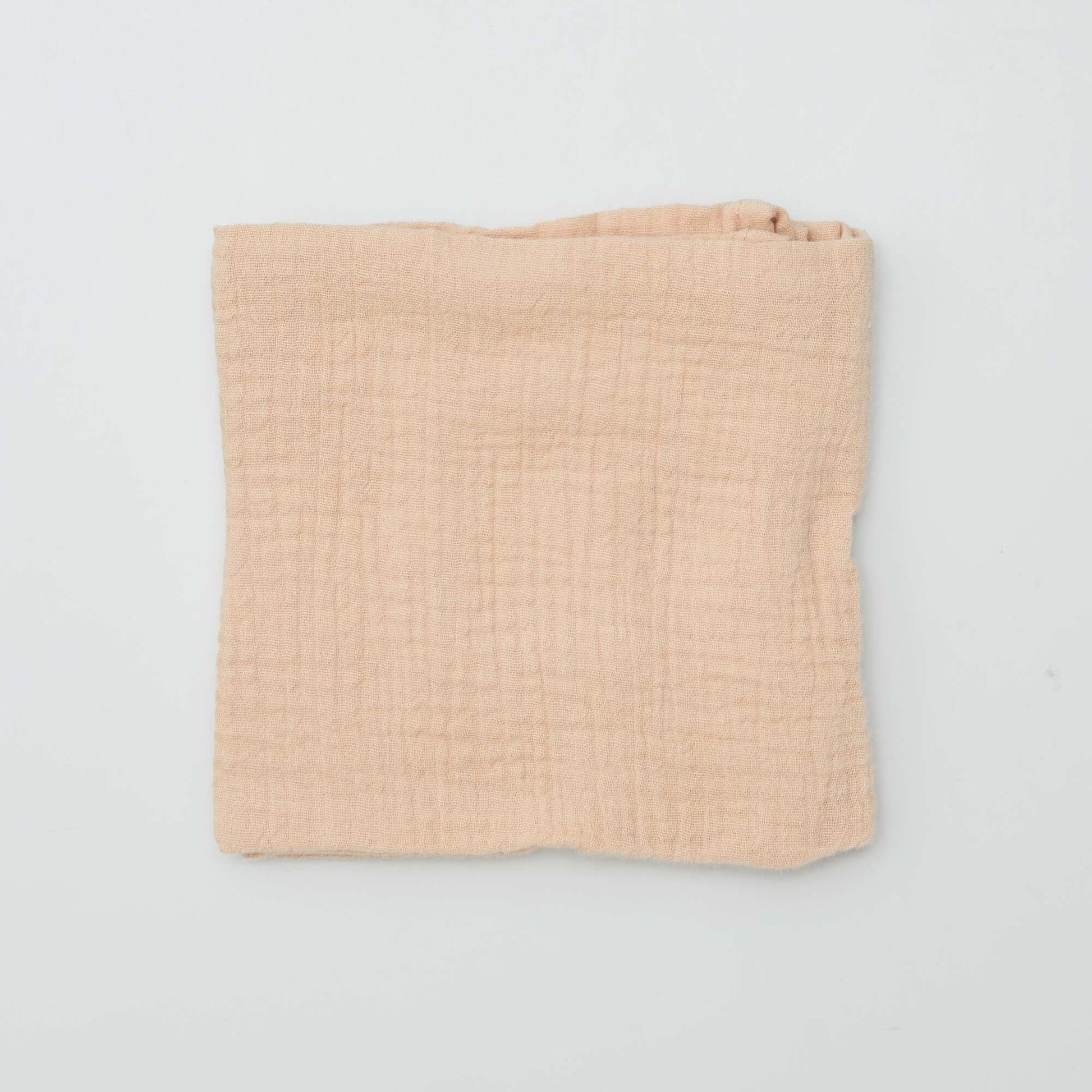 Pack of 2 cotton gauze squares YELLOW