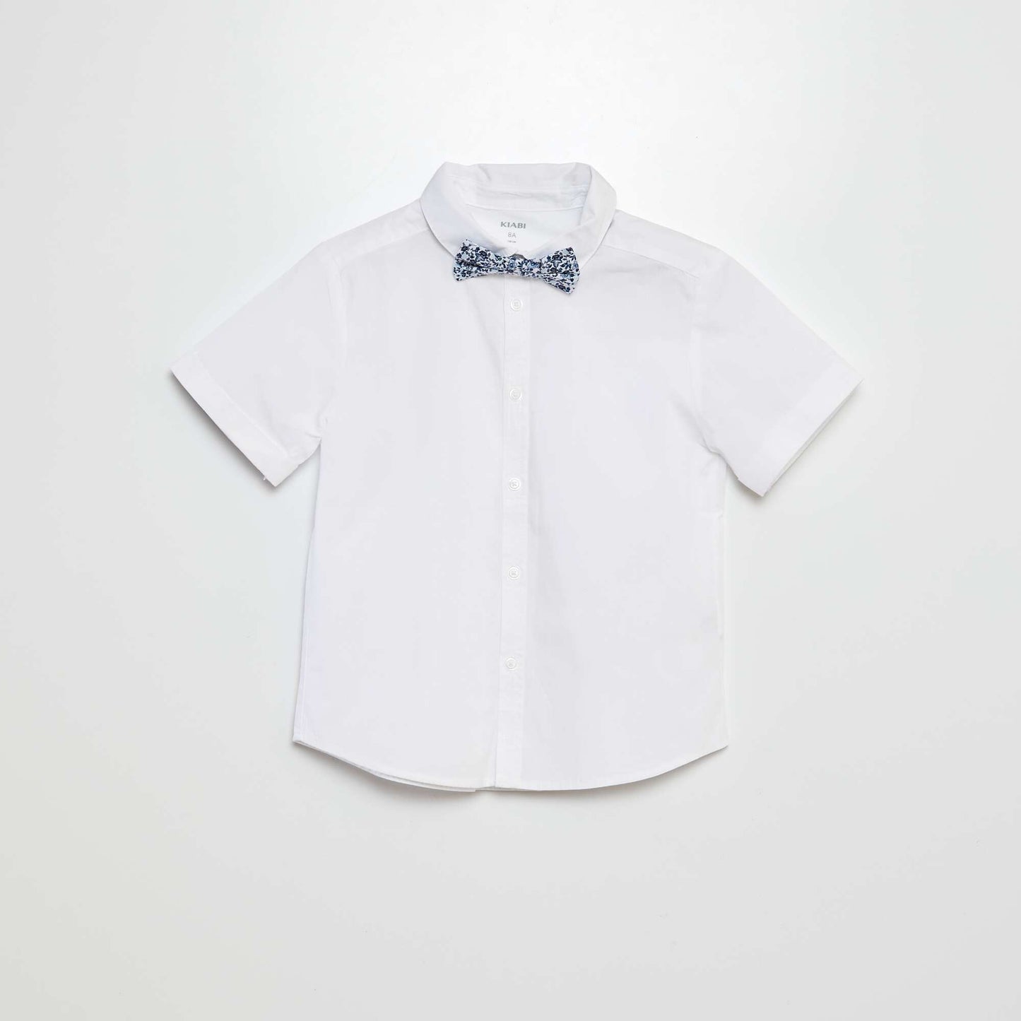 Poplin shirt WHITE