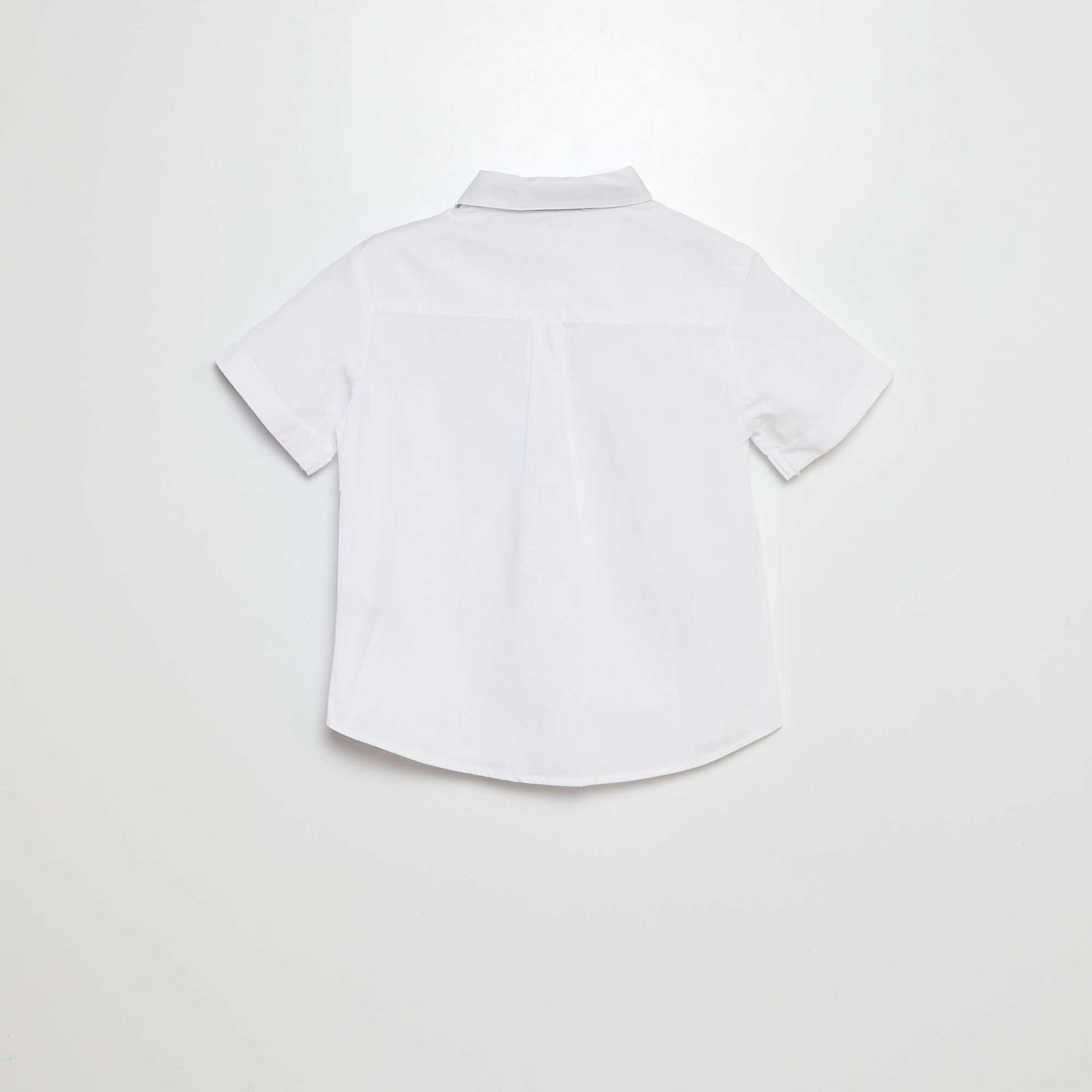 Poplin shirt WHITE