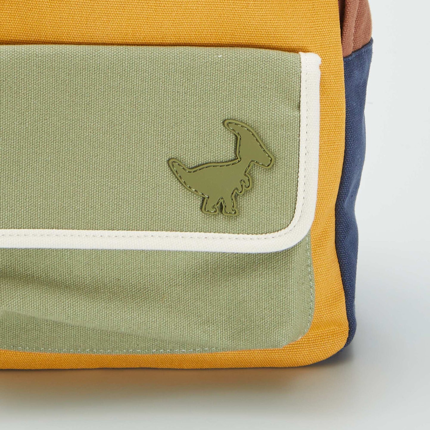 Colour block backpack KHAKI