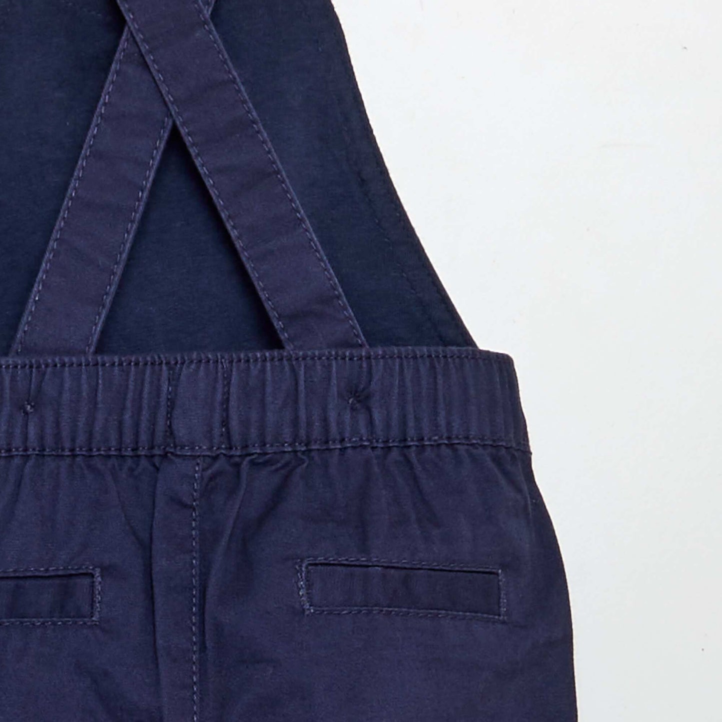 Twill dungarees BLUE