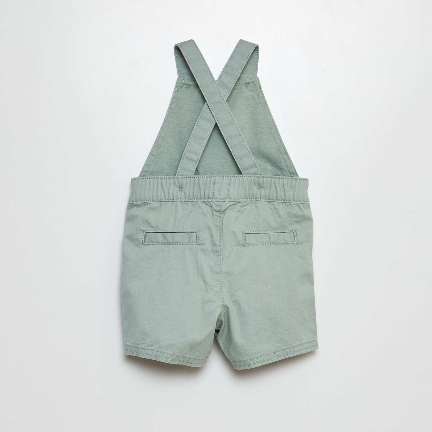 Twill dungarees GREEN