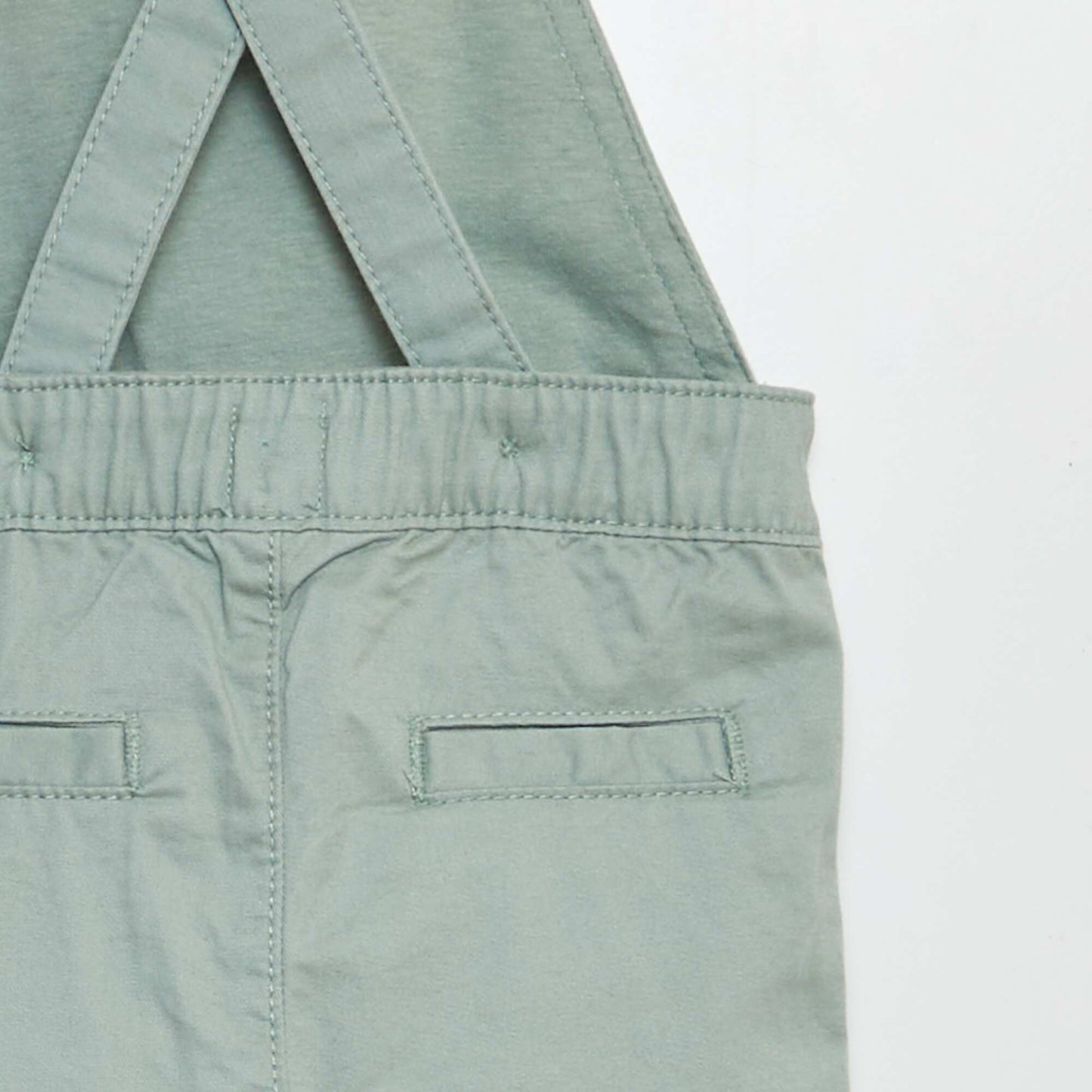 Twill dungarees GREEN