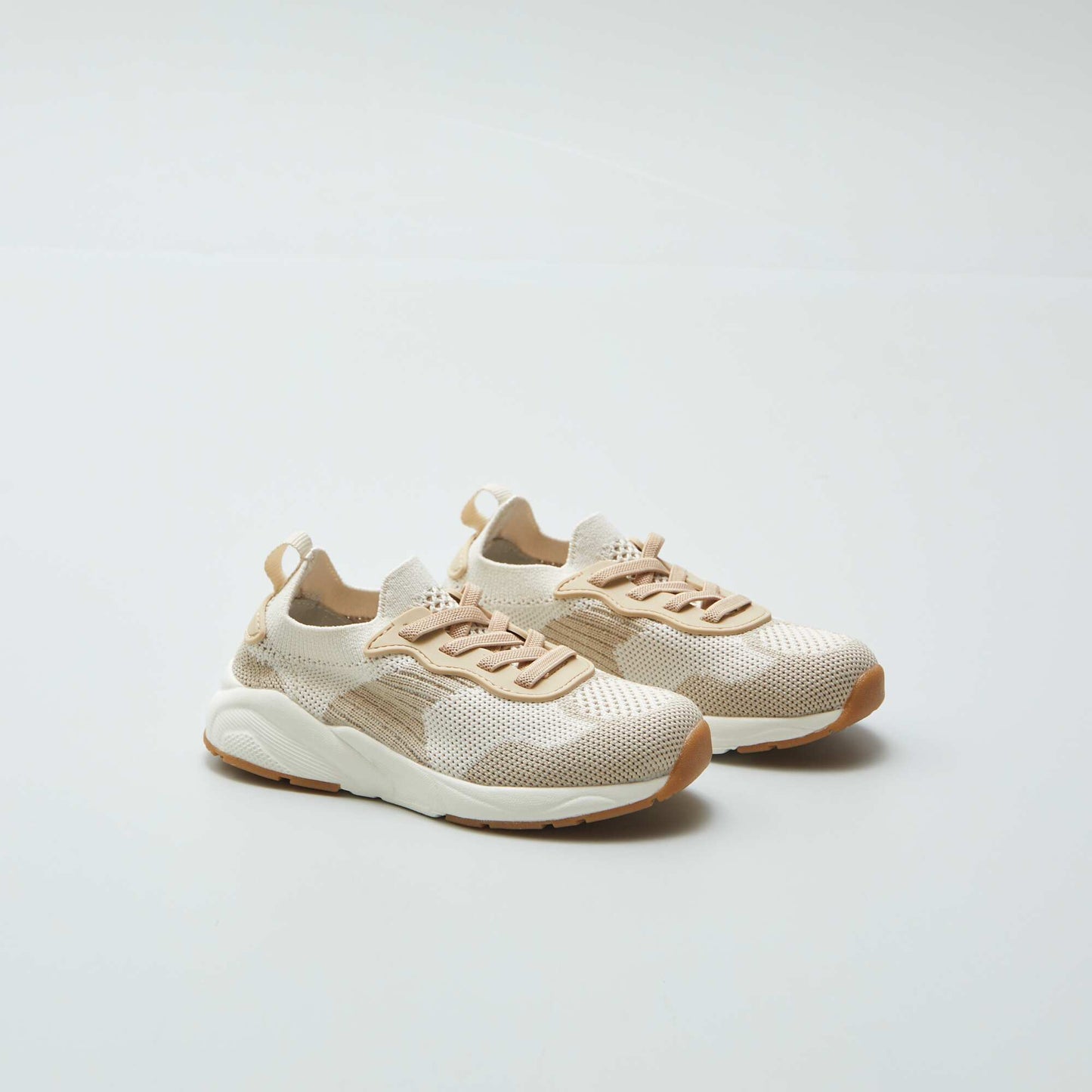 Mesh trainers BEIGE