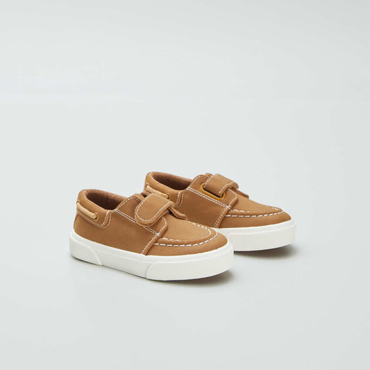 Deck shoe-style trainers BROWN