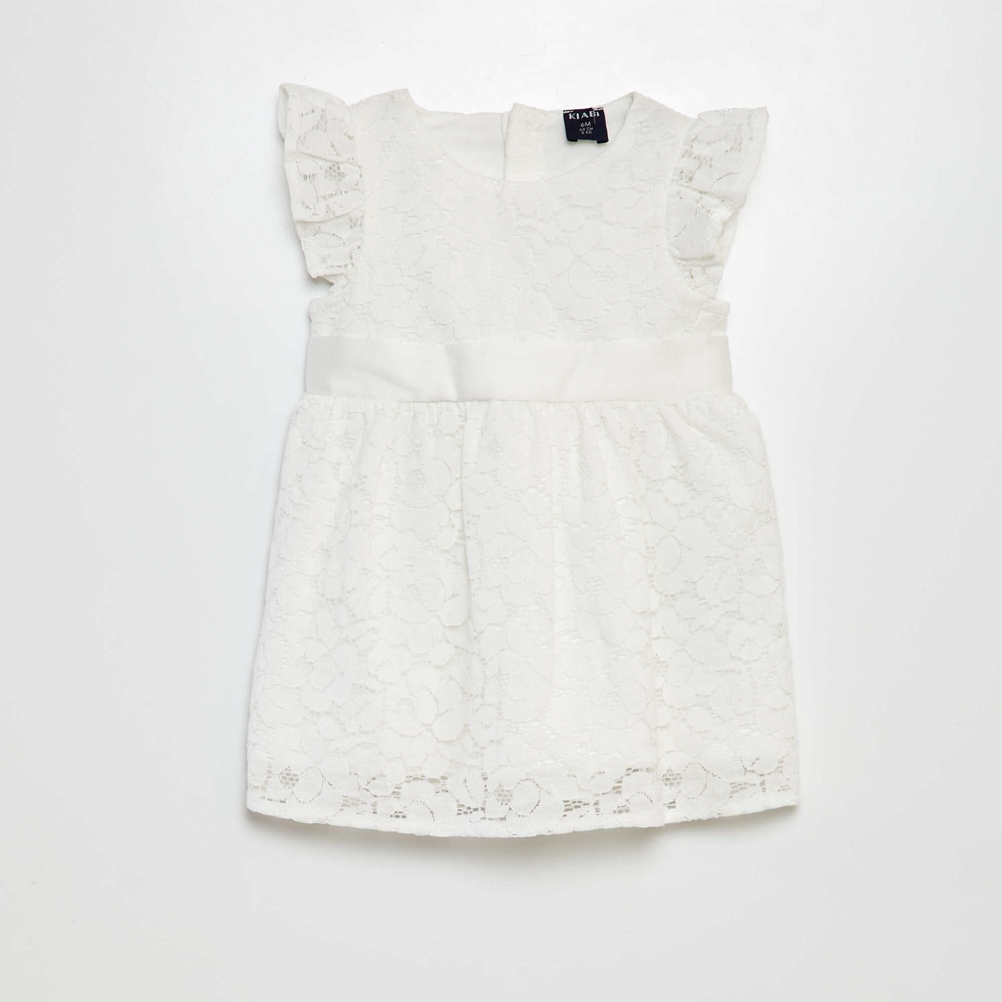 Lace party dress WHITE