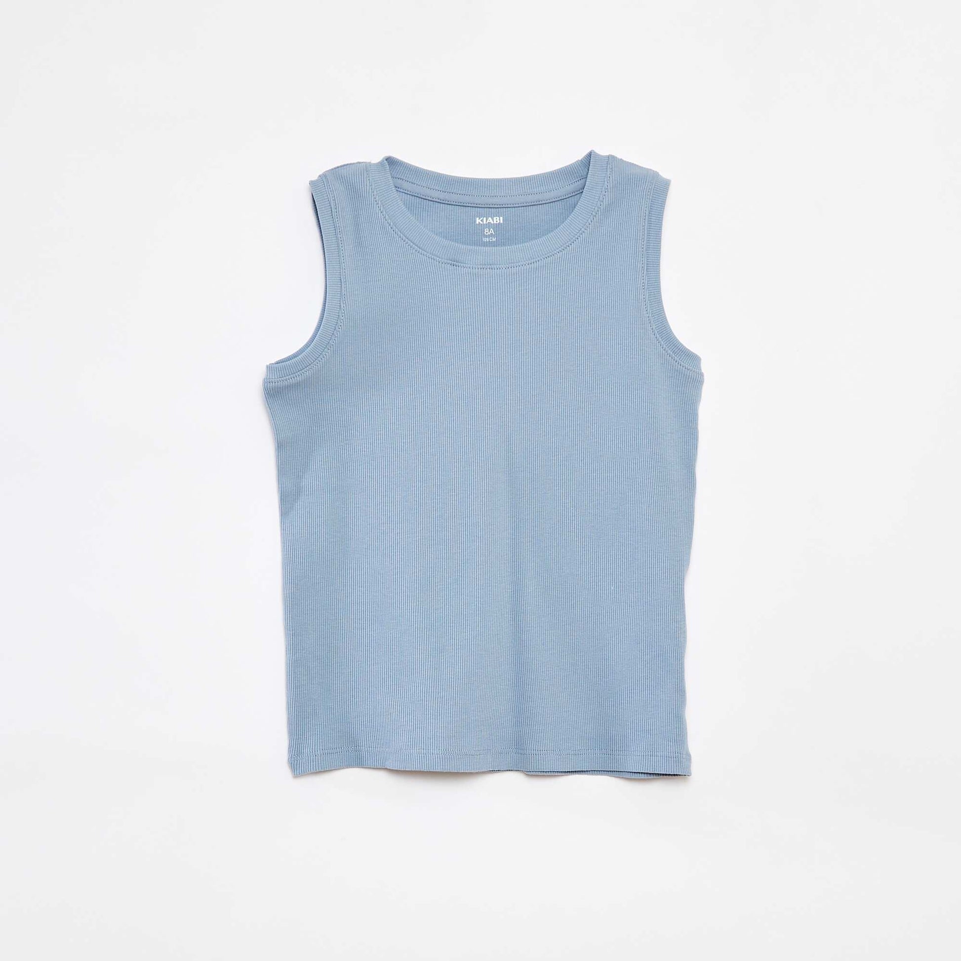Pyjamas with vest top + shorts - 2-piece set BLUE