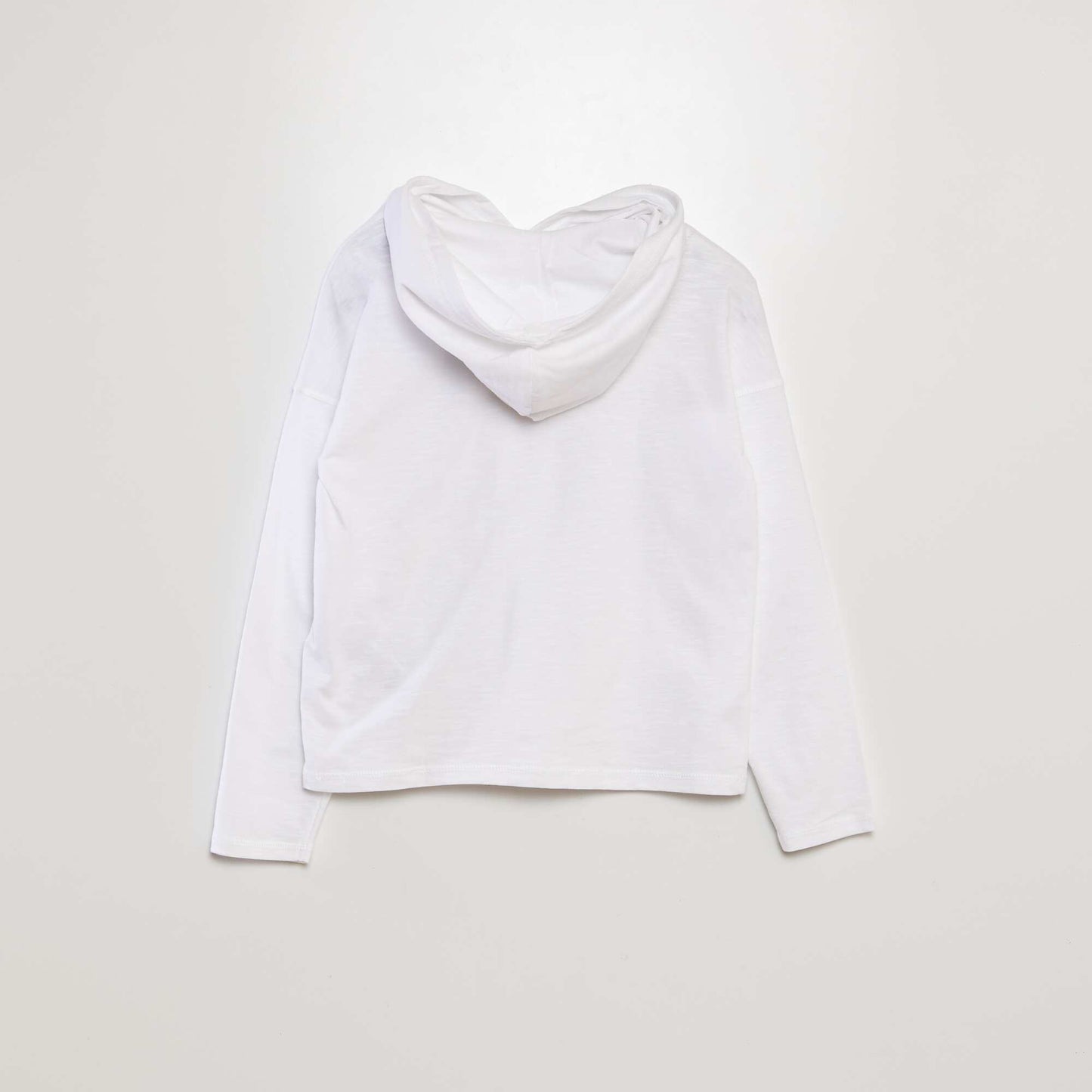 Hooded T-shirt white