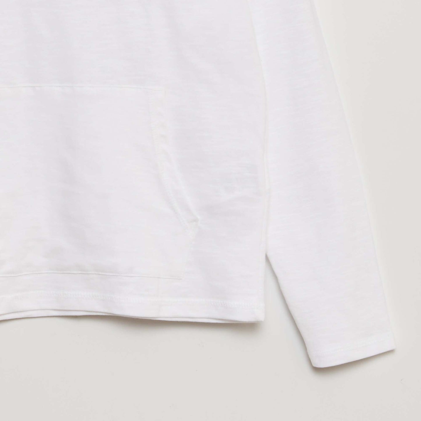 Hooded T-shirt white