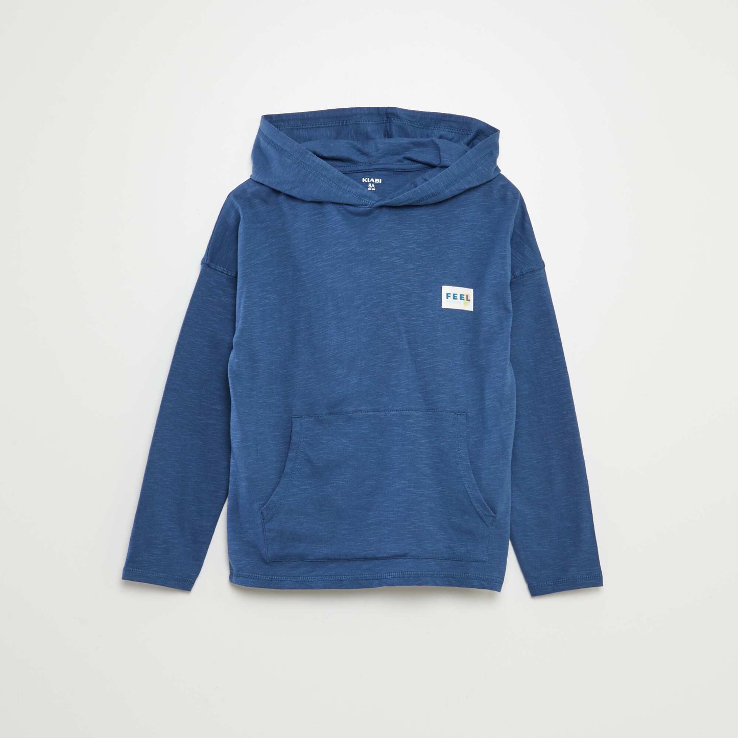 Hooded T-shirt BLUE