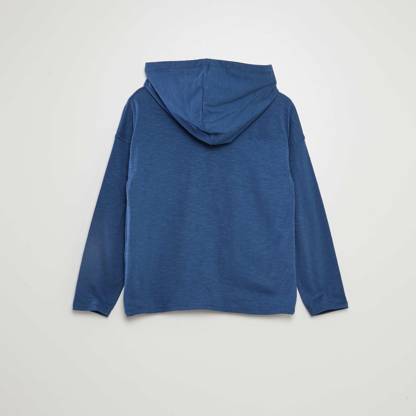 Hooded T-shirt BLUE