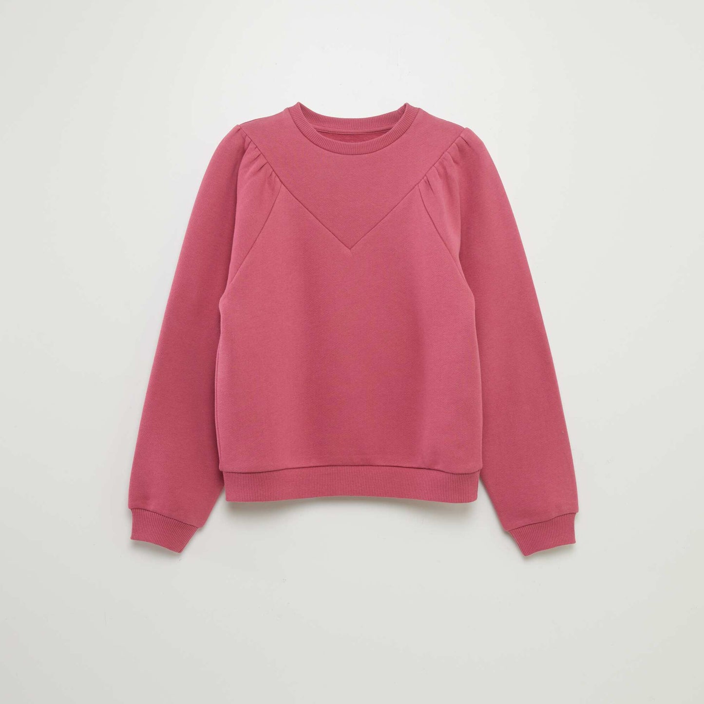 Round-neck sweatshirt PURPLE