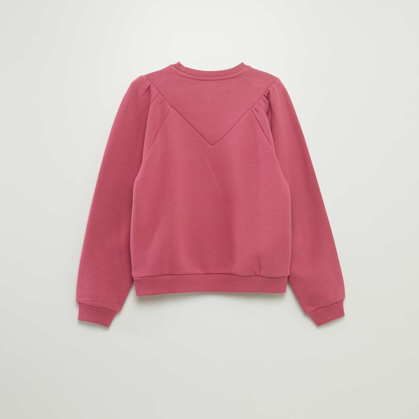 Round-neck sweatshirt PURPLE