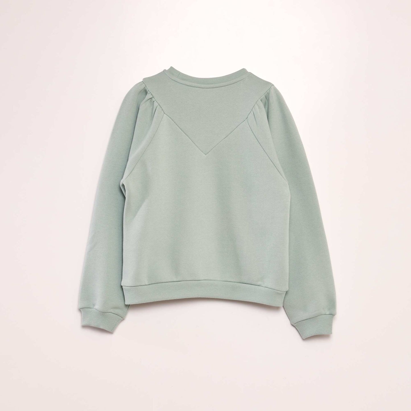 Round-neck sweatshirt GREEN