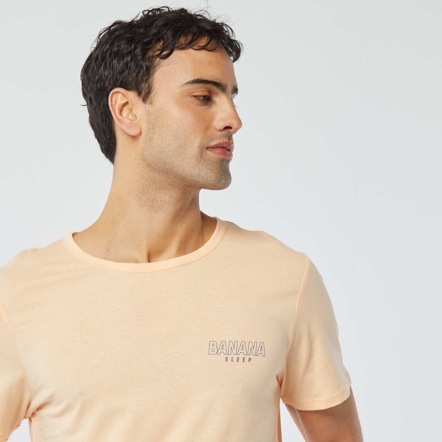 Short pyjamas - 2-piece set ORANGE