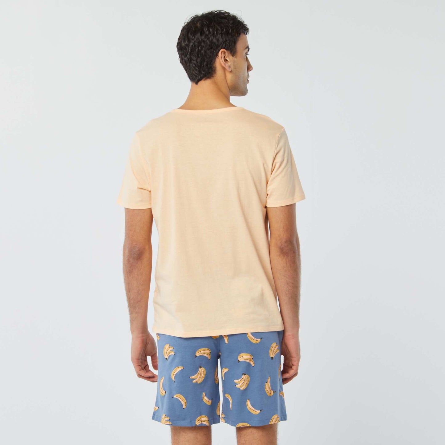 Short pyjamas - 2-piece set ORANGE