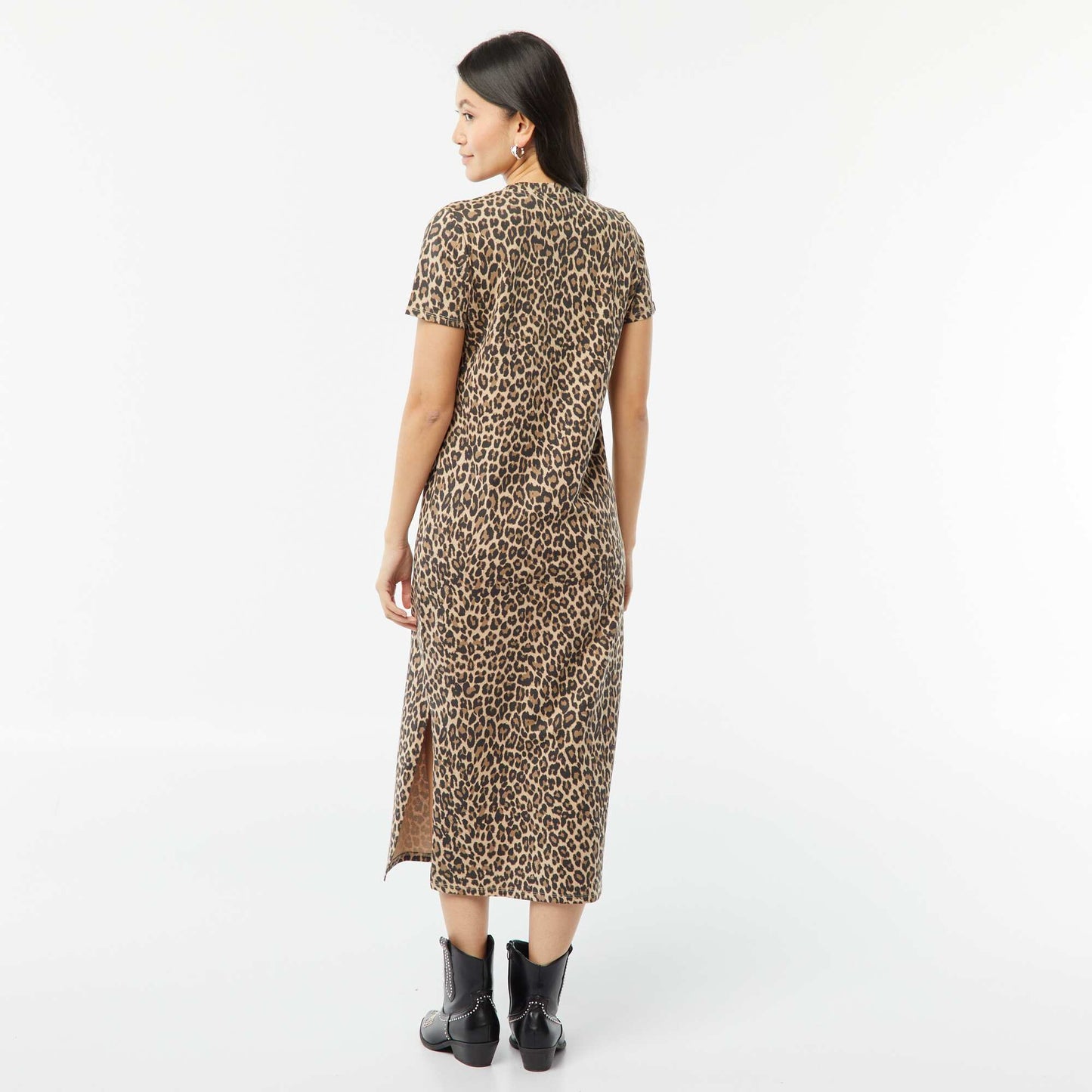 فستان تي شيرت طويل بيجي