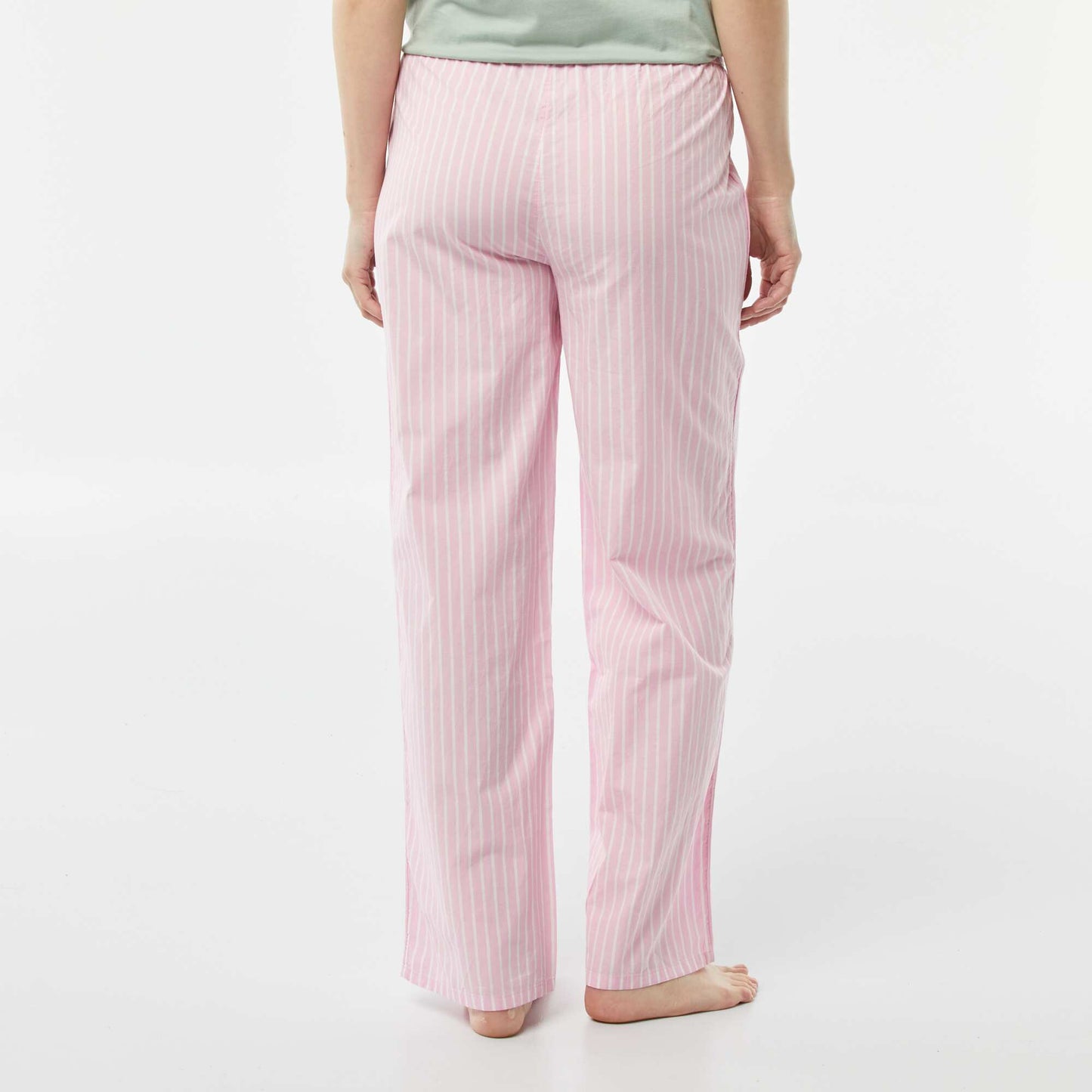 Wide-leg pyjama bottoms PINK