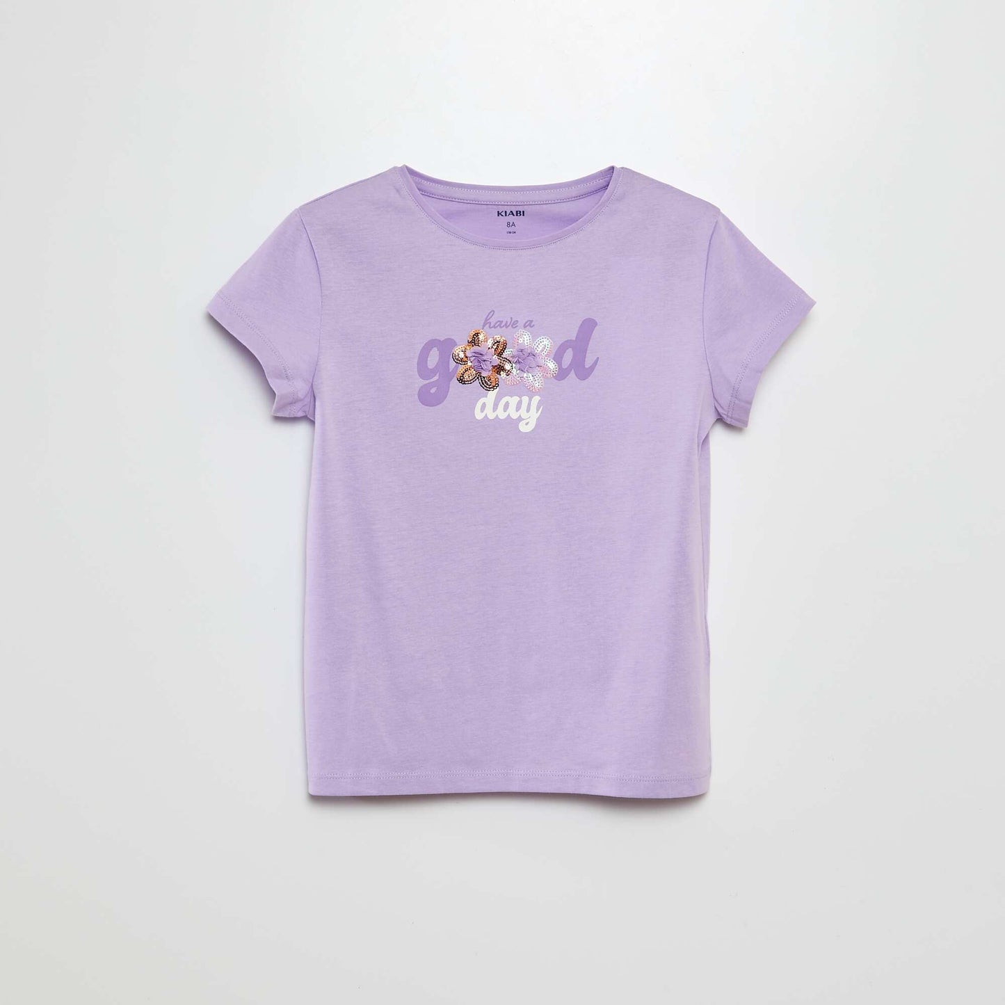 T-shirt with design PURPLE