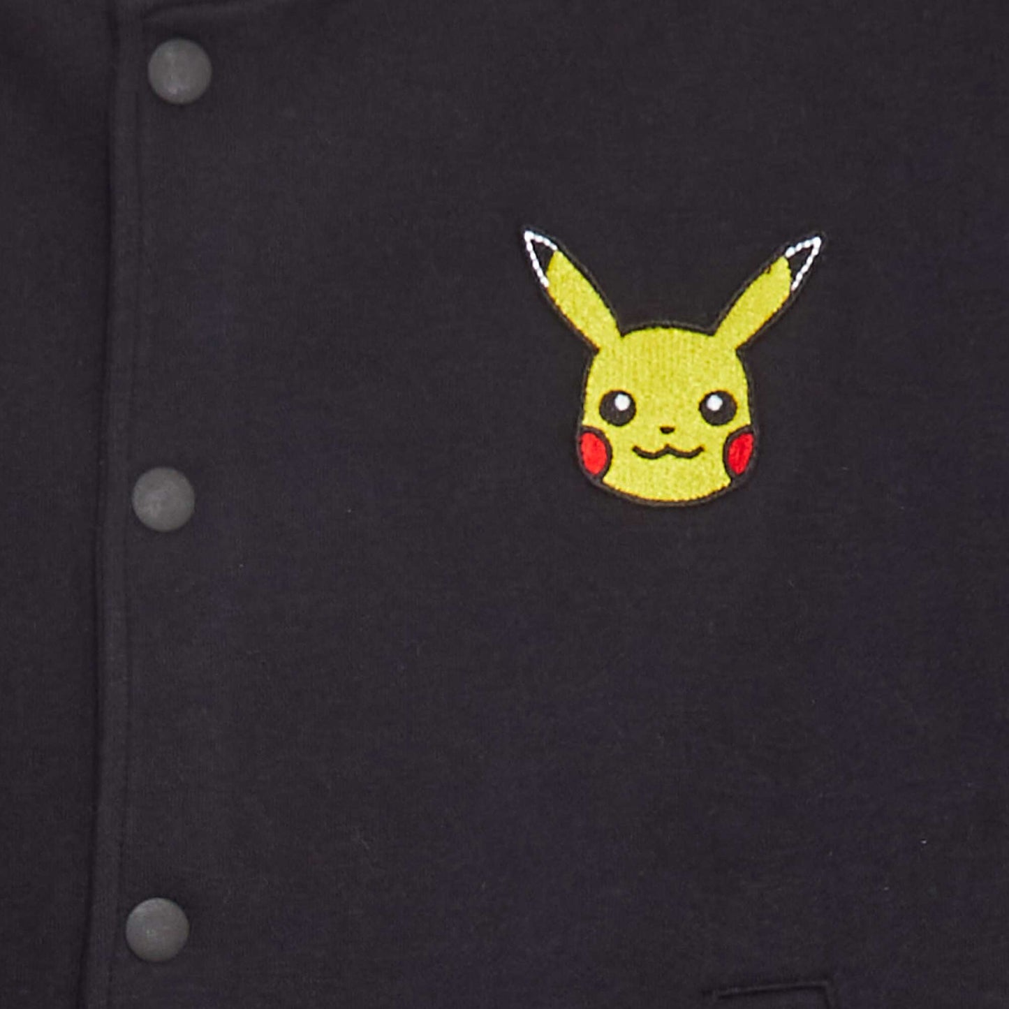 'Pokémon' 'Pikachu' press-stud jacket GREY