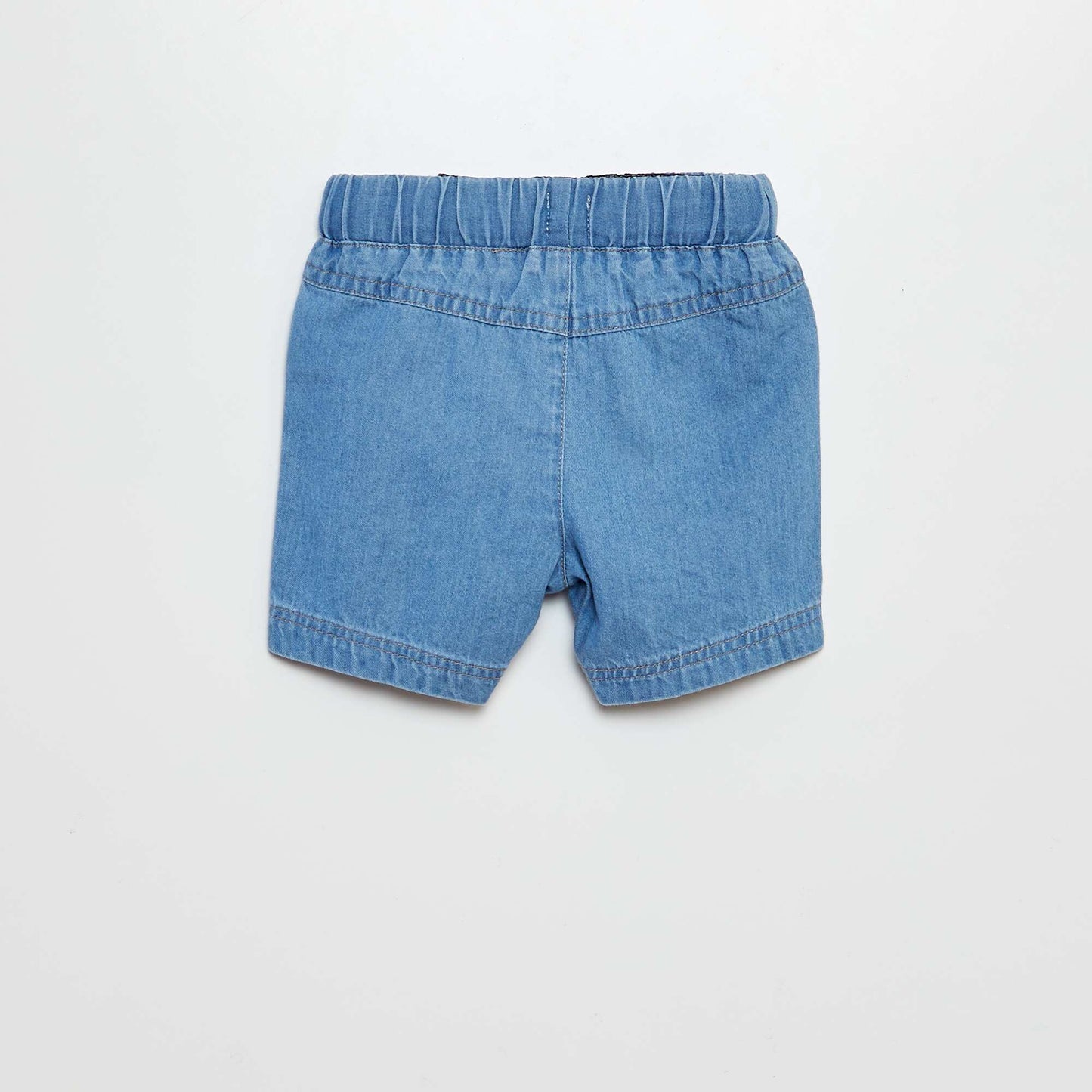 Denim shorts BLUE