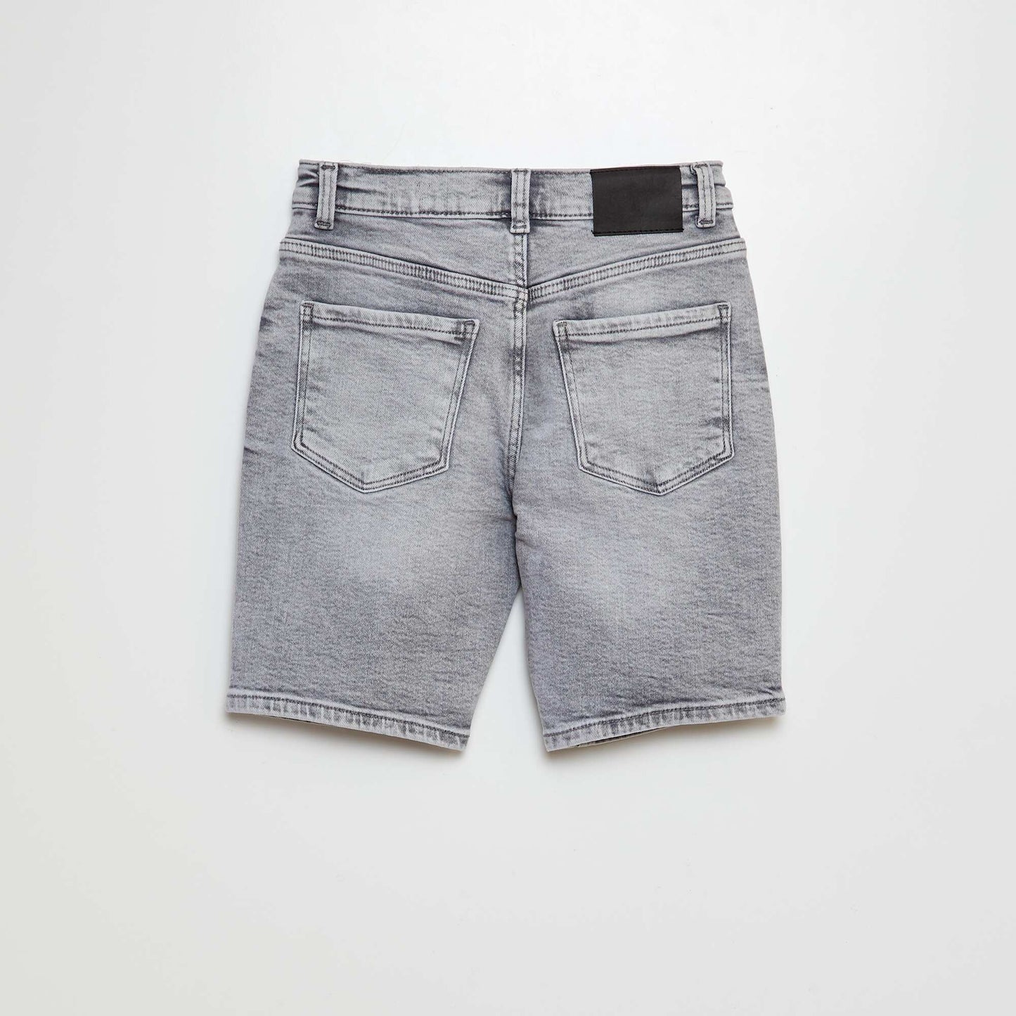 Denim Bermuda shorts GREY