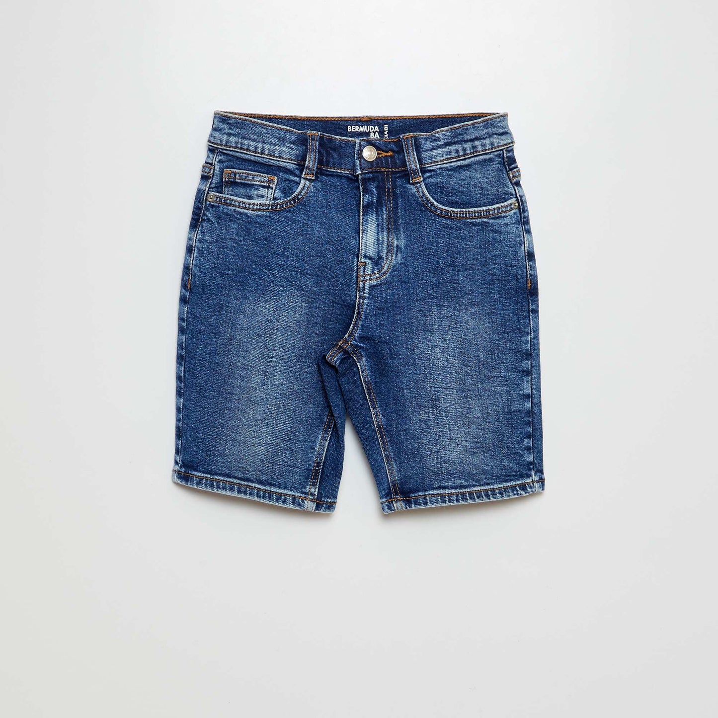 Denim Bermuda shorts BLUE