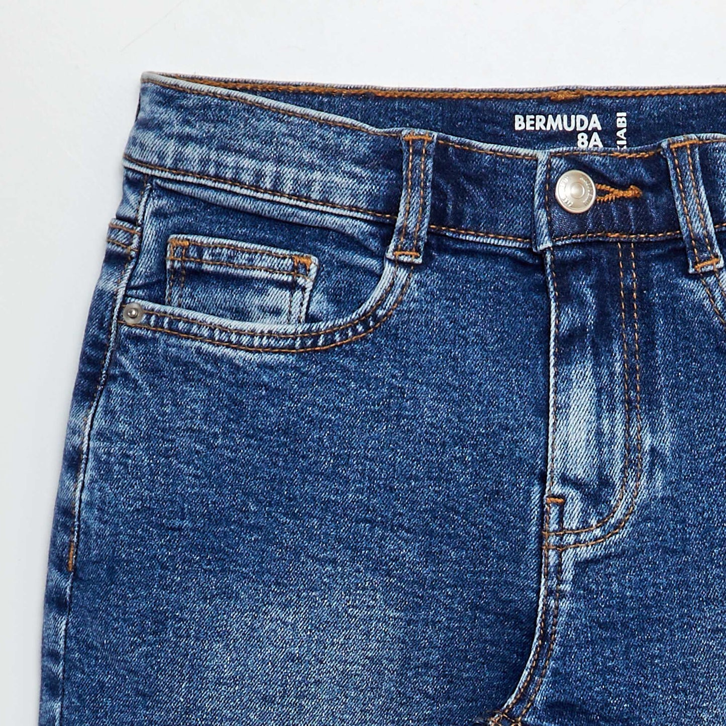 Denim Bermuda shorts BLUE