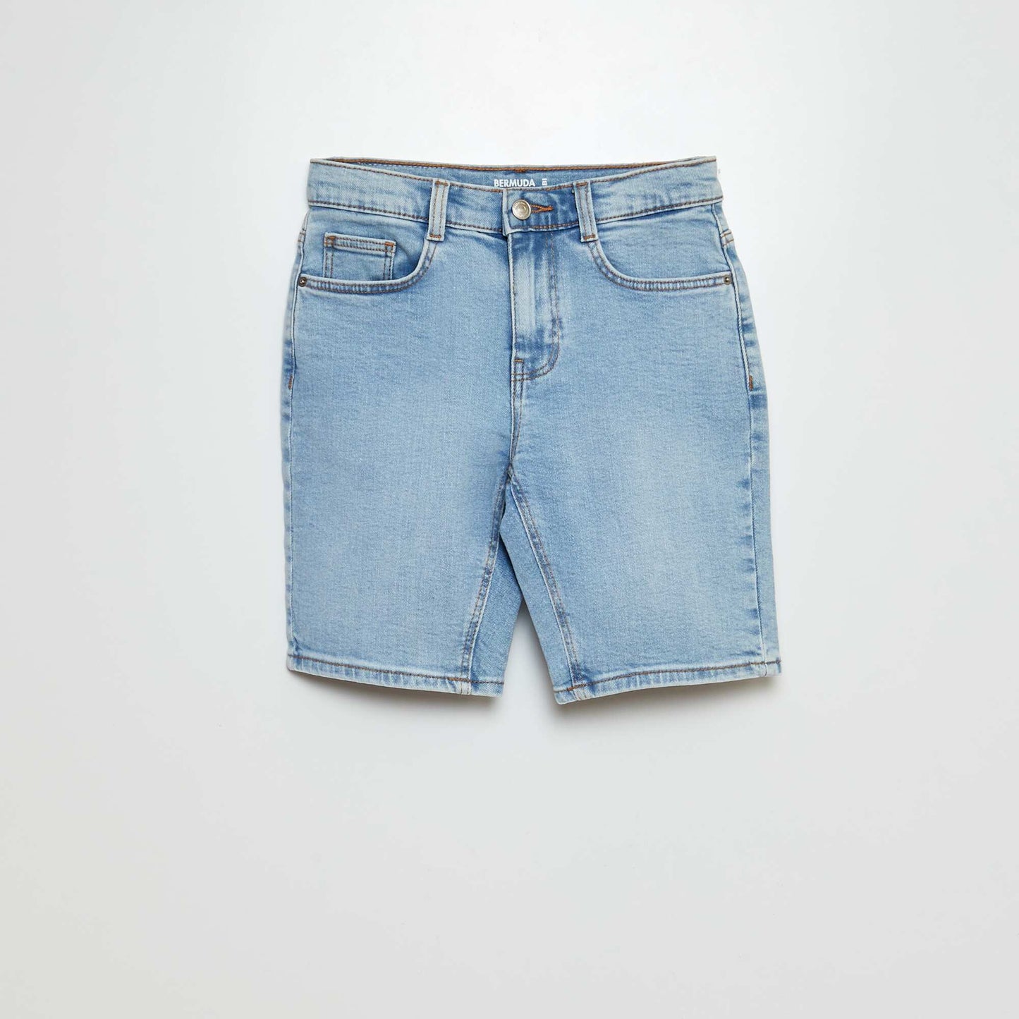 Denim Bermuda shorts BLUE