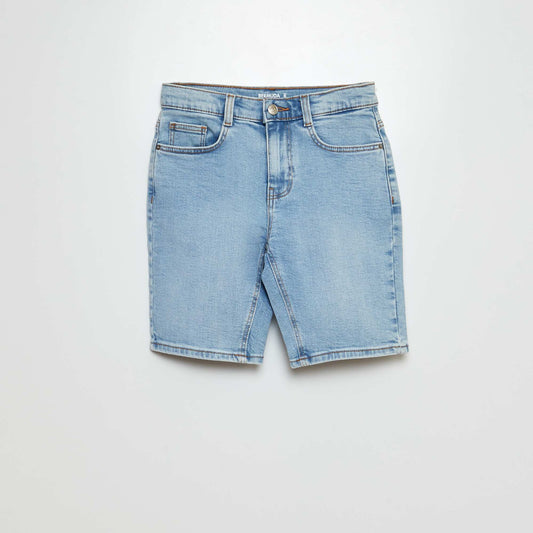 Denim Bermuda shorts BLUE