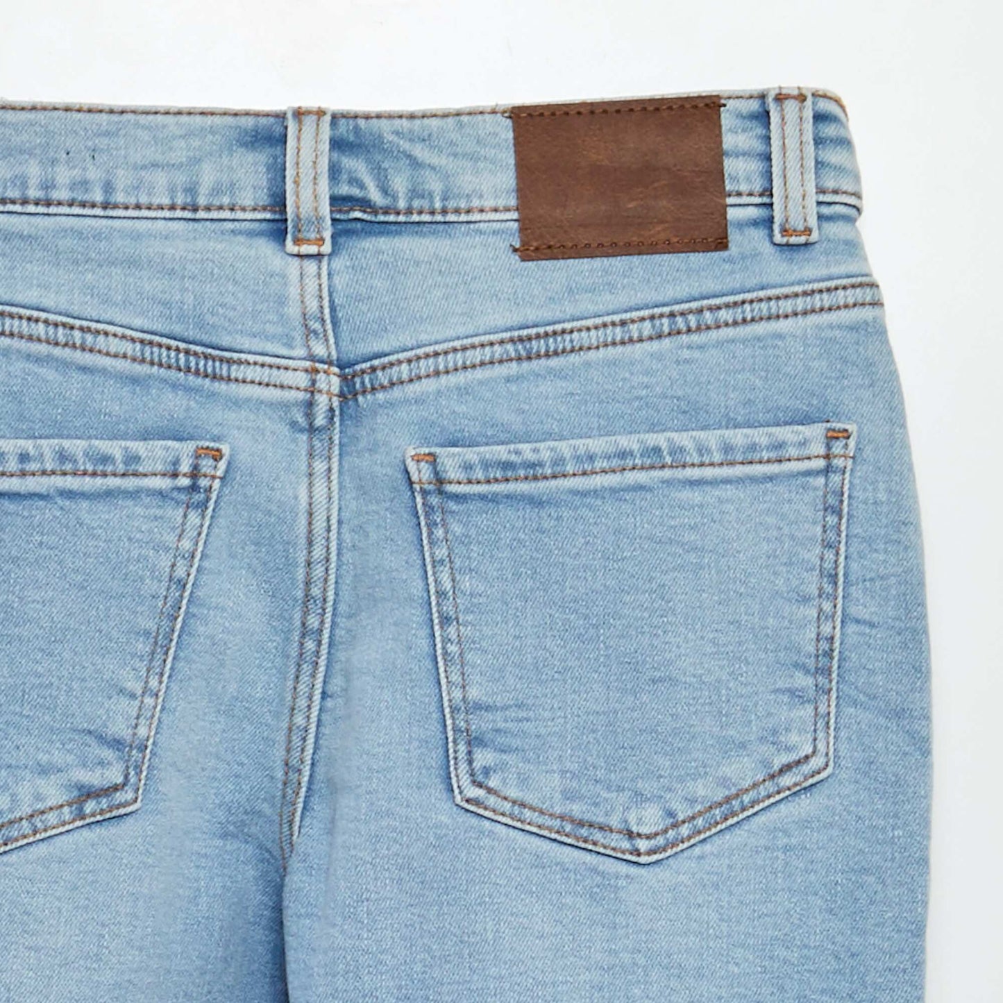 Denim Bermuda shorts BLUE