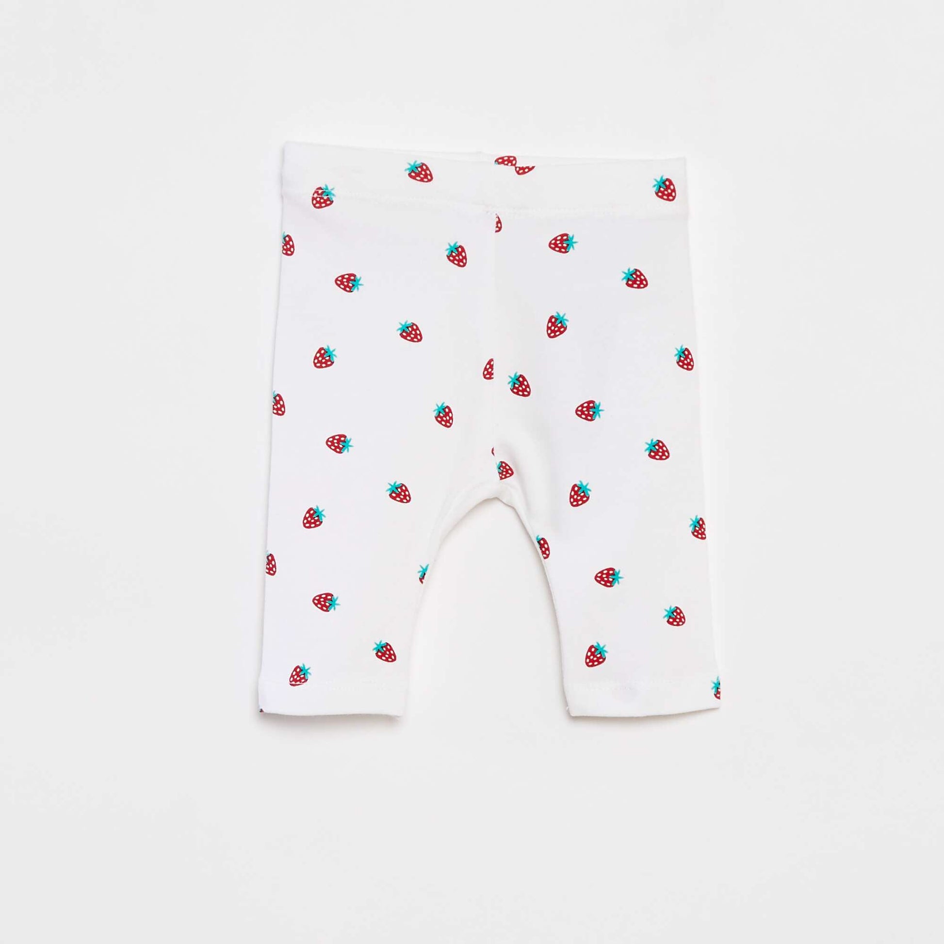 Pack of 2 cropped leggings RED
