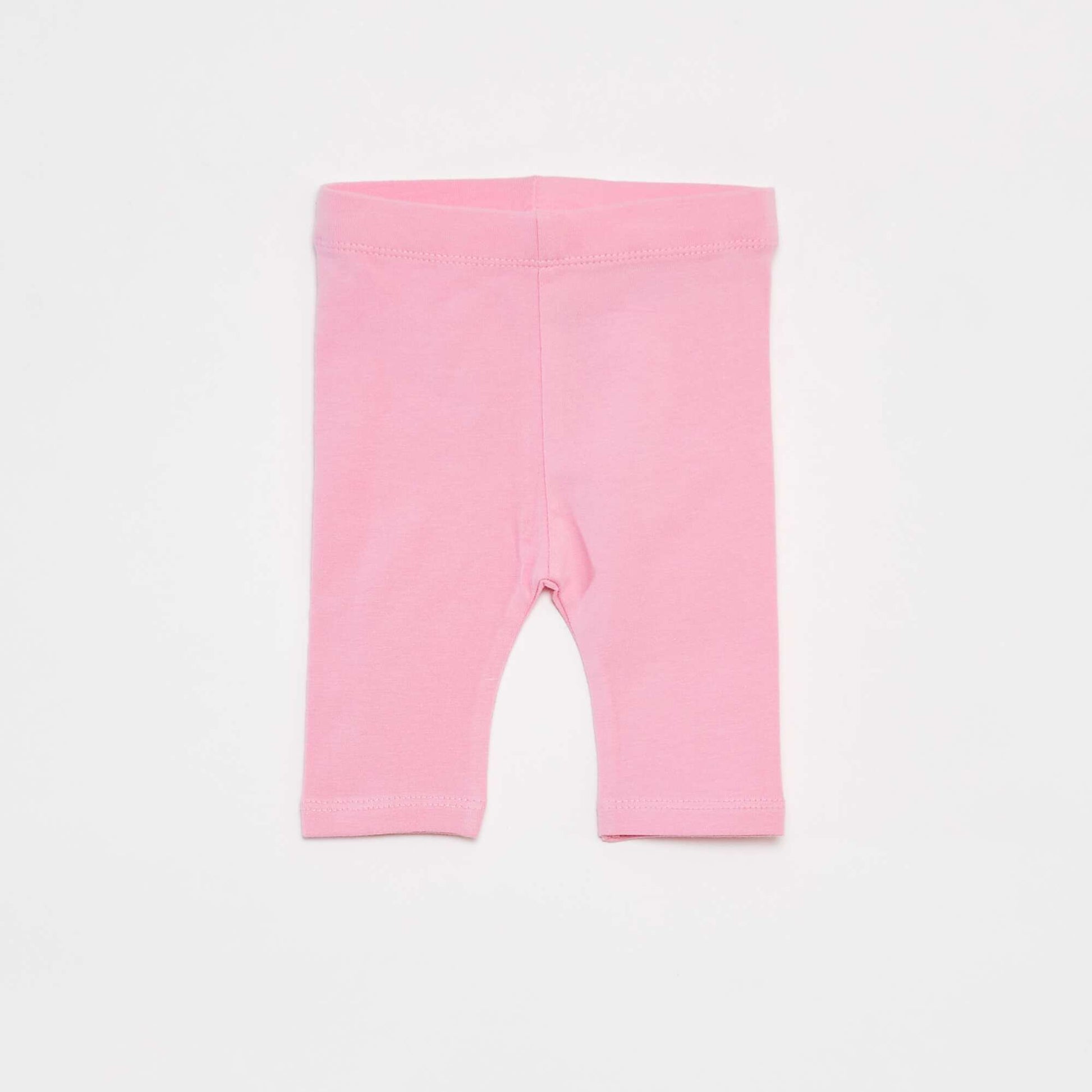 Pack of 2 cropped leggings PINK