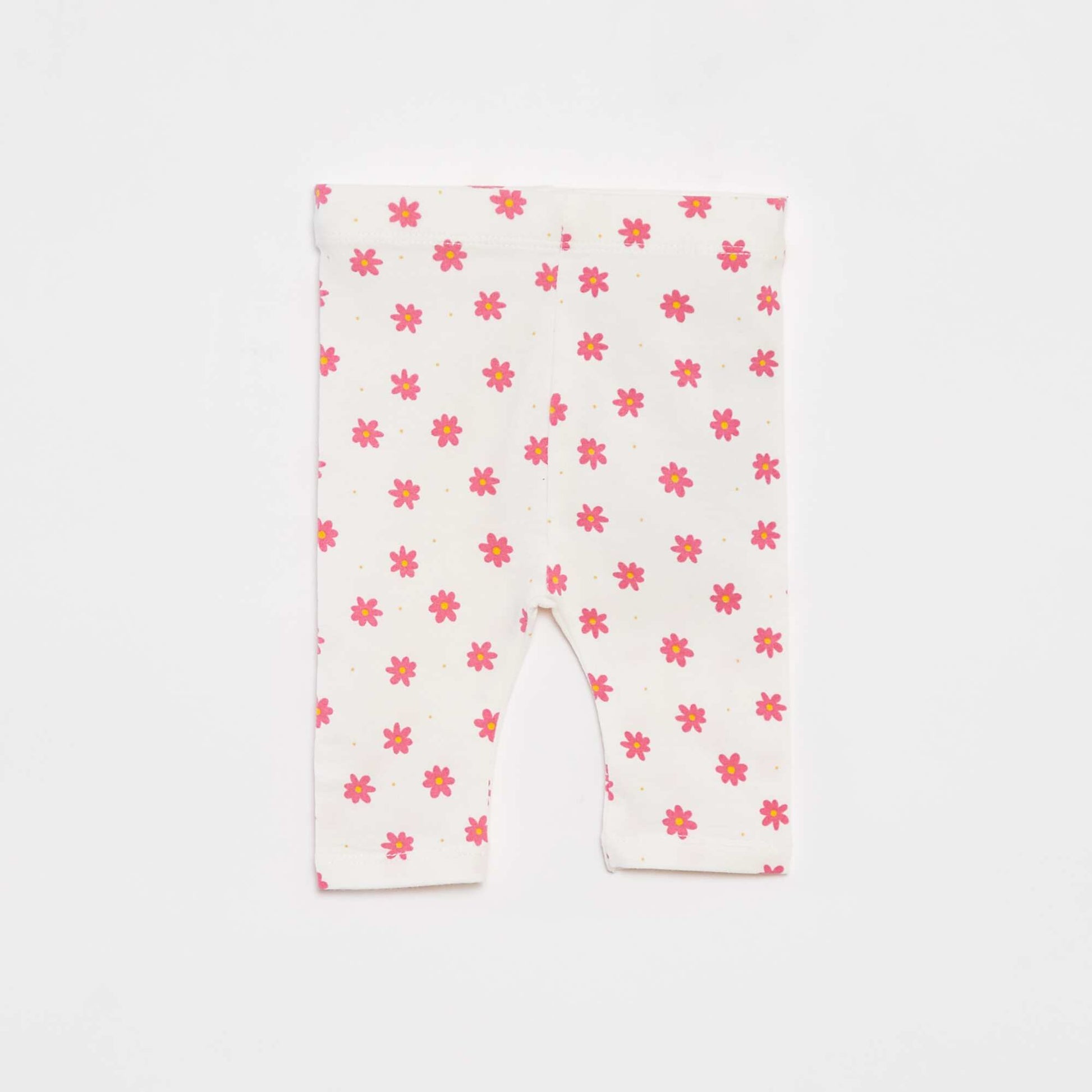 Pack of 2 cropped leggings PINK