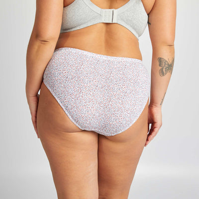 عبوة من 3 سراويل داخلية داخلية قطنية مطاطية مطاطية 3 أزرق