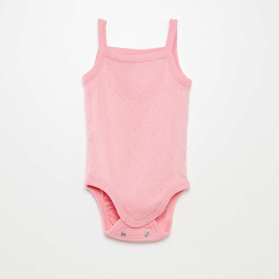 Strappy bodysuits - Pack of 3 PINK