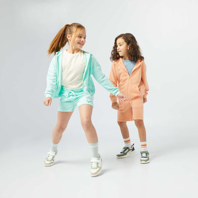 Shorts with large pockets ORANGE