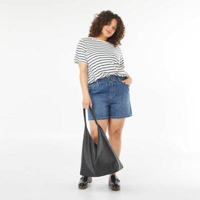 Short-sleeved printed T-shirt WHITE