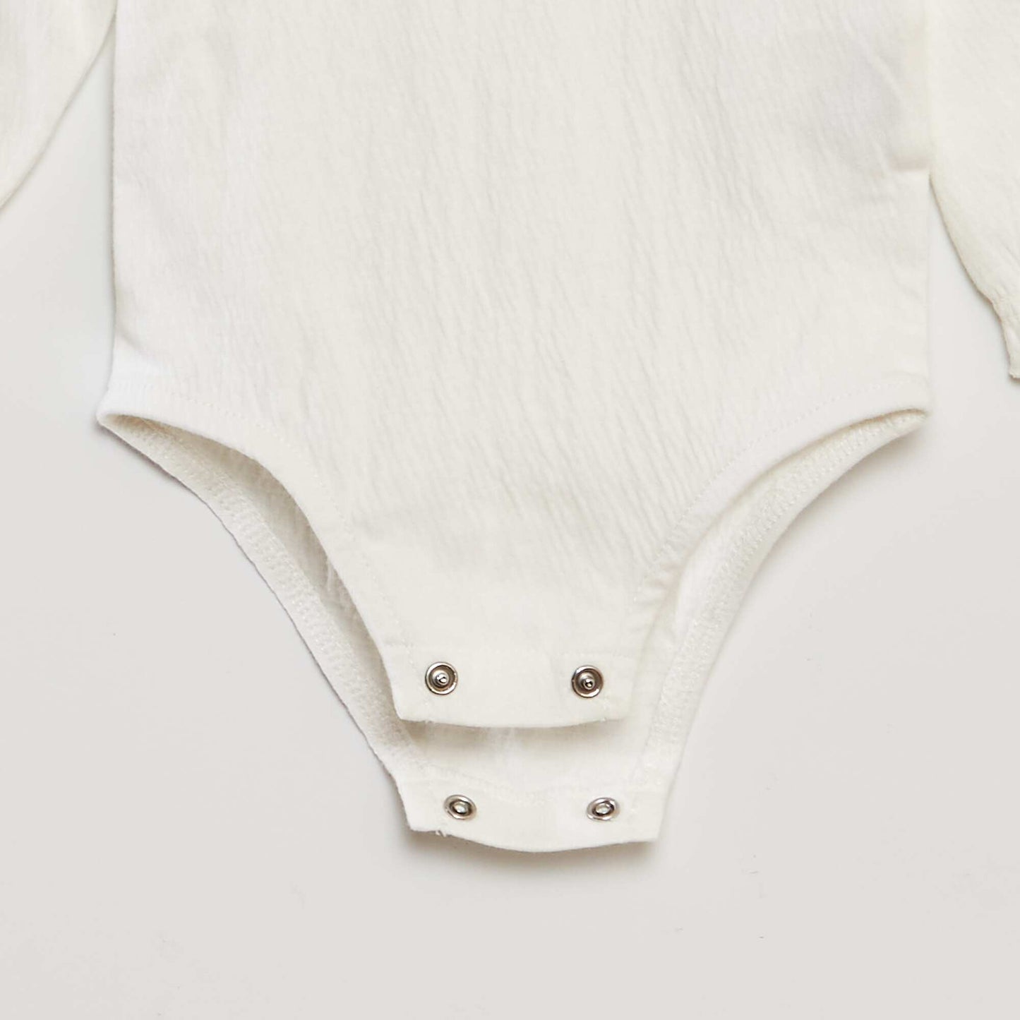 Bodysuit with Peter Pan collar WHITE